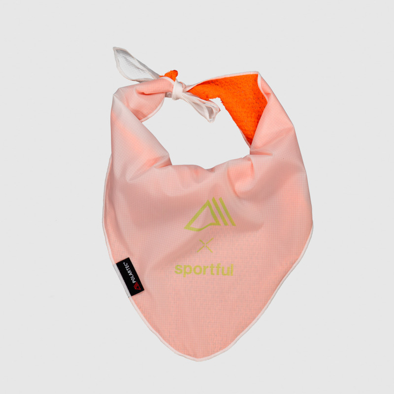 Polartec X Sportful šatka white orange