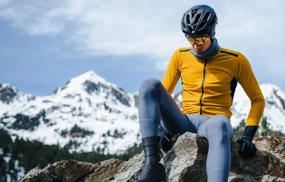 Zimn0 cyklistické oblečenie