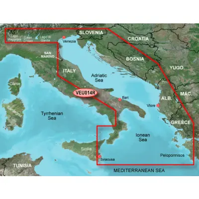 BlueChart G3 Vision - EU014R /Jadran/ REGULAR