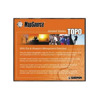 TOPO mapa - USA 1:100 000