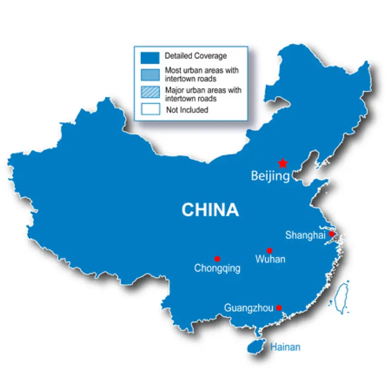 City Navigator China NT, microSD/SD