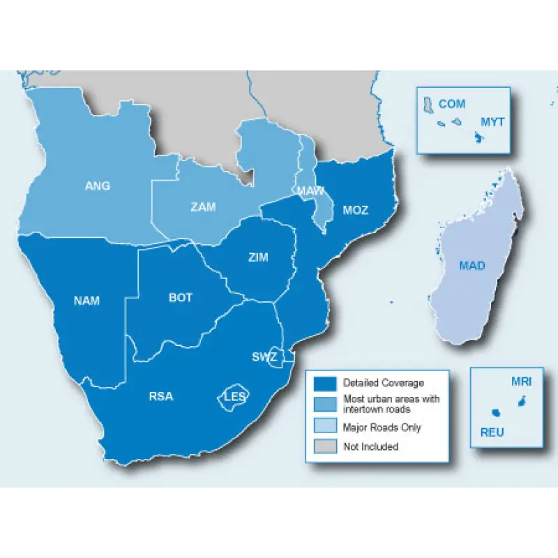 City Navigator Southern Africa NT, microSD/SD