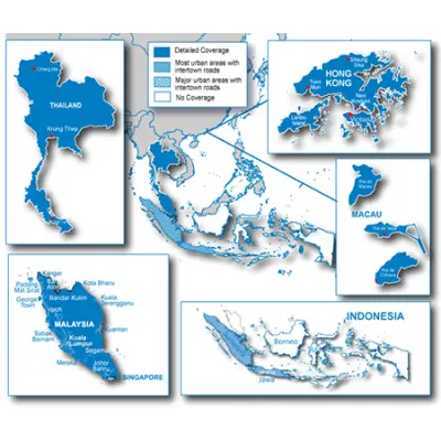 City Navigator Southeast Asia NT, microSD/SD
