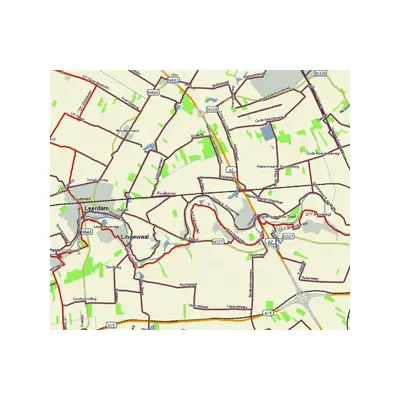 CYKLO mapa - Benelux, microSD™/SD™