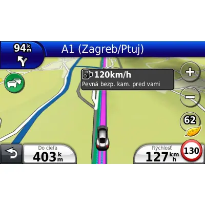 Garmin Safety Cameras - Major Region - aktivácia predplatného na 1 rok