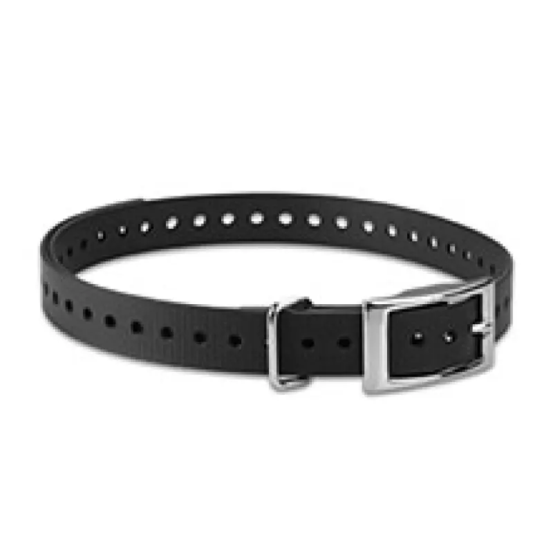 Remienok pre obojok 2,5 cm - čierny ND 