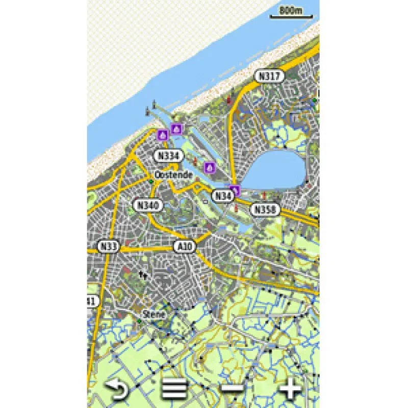 TOPO Benelux PRO, microSD™/SD™