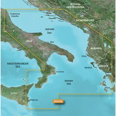BlueChart G3 Vision - EU453S /Jadran-Juh/  SMALL