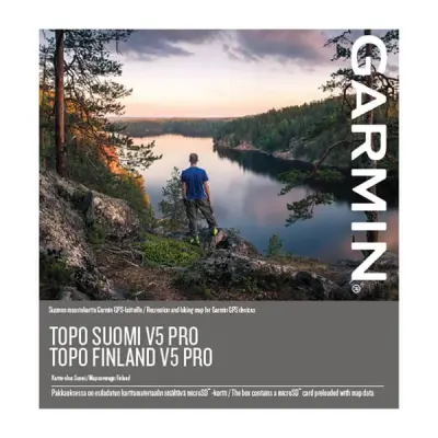 TOPO mapa - Fínsko v5 PRO, microSD™/SD™