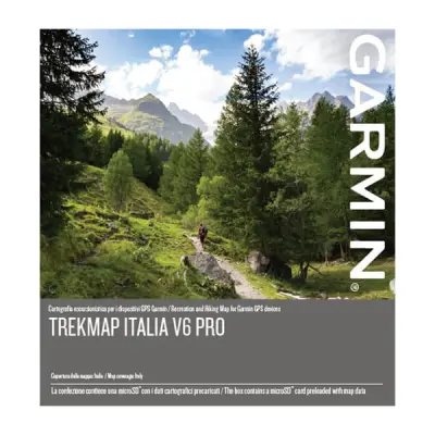 TOPO mapa - TrekMap Italia v6 PRO, microSD™/SD™