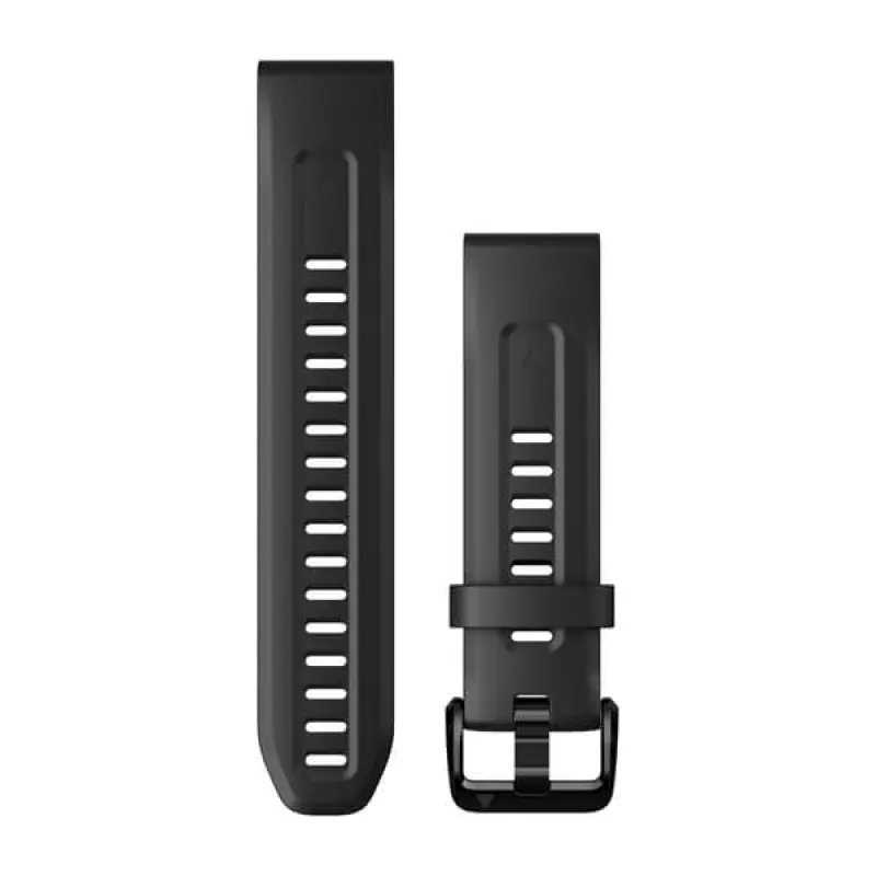 Silikonový remienok QuickFit 20 - Black