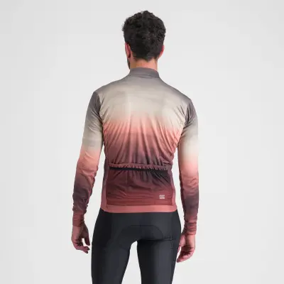 Sportful FLOW  SUPERGIARA THERMAL dres dusty red olive green