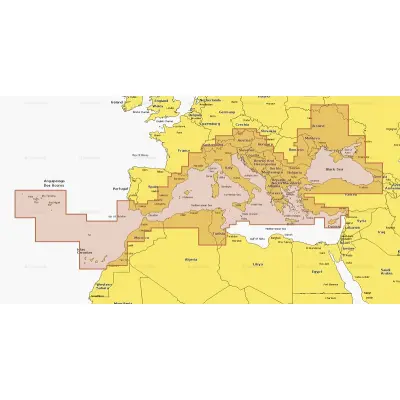 Navionics+ /NAEU643L/ Stredozemné & Čierne More / LARGE, micro(SD)