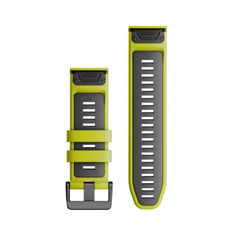 Silikónový remienok QuickFit 26 - Electric Lime/Graphite