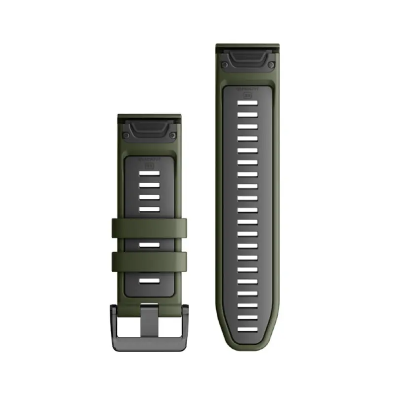 Silikónový remienok QuickFit 26 - Moss/Graphite
