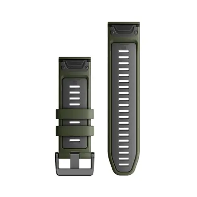 Silikónový remienok QuickFit 26 - Moss/Graphite