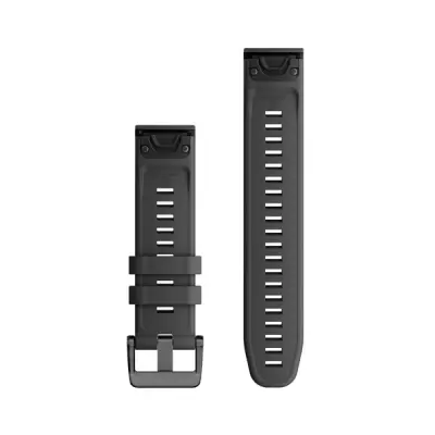 Silikonový remienok QuickFit 22 - Graphite