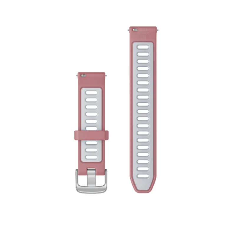 Quick Release (18 mm) remienok silikónový, Light Pink/Whitestone