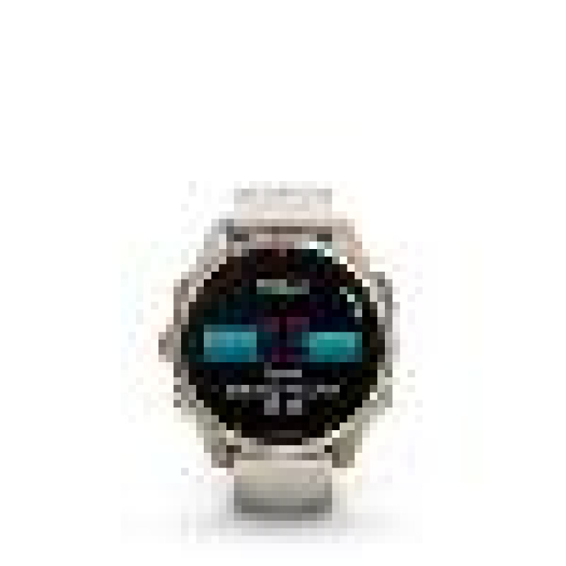 fenix 8 - 43mm, AMOLED, Sapphire, Soft Gold, Fog Gray/Dark Sandstone band