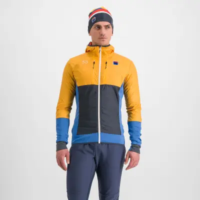 Sportful ANIMA CARDIO TECH WIND bunda blue denim/yellow