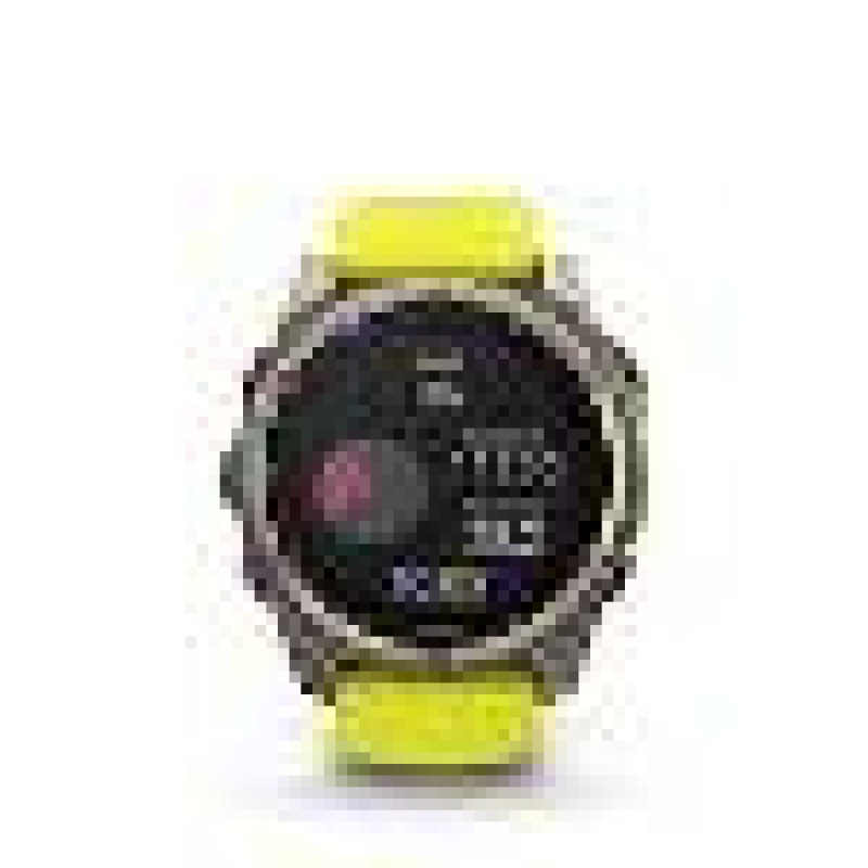 fenix 8 - 51mm, Sapphire Solar, Titanium, Amp Yellow/Graphite band
