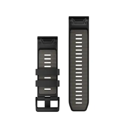 Silikónový remienok QuickFit 26 - Black/Pebble Gray