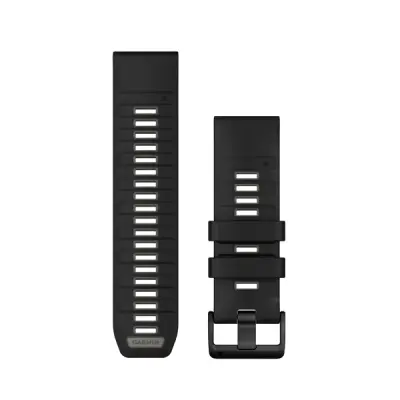 Silikónový remienok QuickFit 26 - Black/Pebble Gray