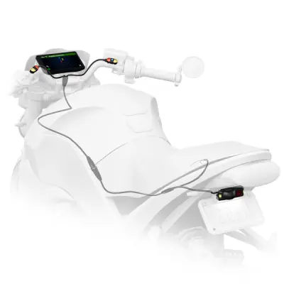 zumo R1 - motocyklový radar