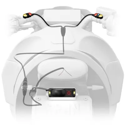 zumo R1 - motocyklový radar