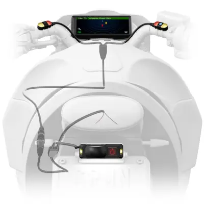 zumo R1 - motocyklový radar