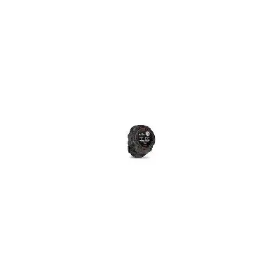 Instinct 3 - 50mm, Solar, Black, Charcoal silicone band 