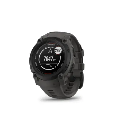Instinct E - 40mm, Black, Charcoal silicone band