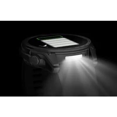 tactix 8 - 51mm, AMOLED, Sapphire, Black DLC Titanium, Tactical black nylon band (Applied Ballistics Ultralight™)