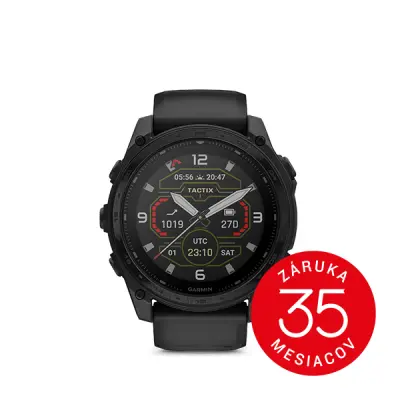 tactix 8 - 51mm, Sapphire Solar, Black DLC Titanium, tactical black nylon band (AB Ultralight)