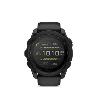 tactix 8 - 51mm, Sapphire Solar, Black DLC Titanium, tactical black nylon band (AB Ultralight)