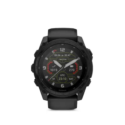 tactix 8 - 51mm, Sapphire Solar, Black DLC Titanium, tactical black nylon band (Applied Ballistics Elite®)
