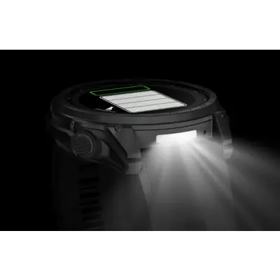 tactix 8 - 51mm, Sapphire Solar, Black DLC Titanium, tactical black nylon band (Applied Ballistics Elite®)