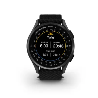 Approach S50 - 43 mm, Slate/Black, Nylon