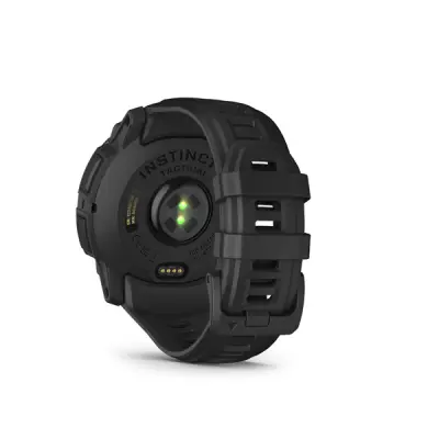 Instinct 3 - 50mm, AMOLED, Tactical Edition Black,  Black silicone band