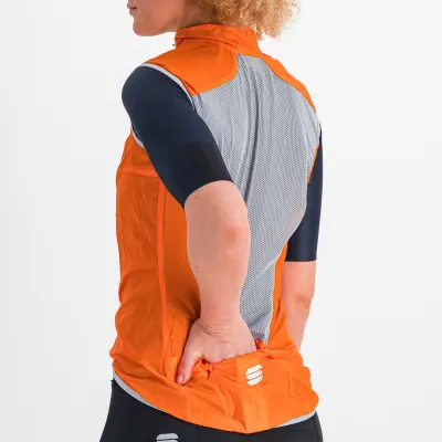 Sportful Hot Pack EasyLight Dámska vesta oranžová