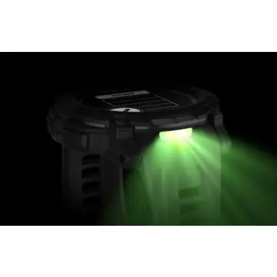 Instinct 3 - 50mm, Solar,Tactical Edition Black, Black silicone band 
