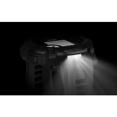 Instinct 3 - 50mm, Solar,Tactical Edition Black, Black silicone band 