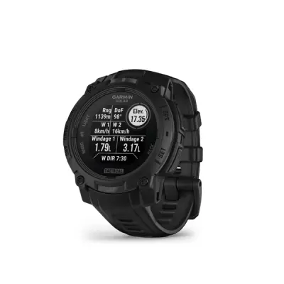 Instinct 3 - 45mm, Solar, Tactical Edition Black, Black silicone band