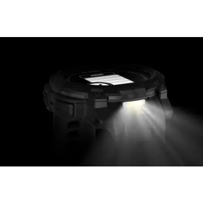 Instinct 3 - 45mm, Solar, Tactical Edition Black, Black silicone band