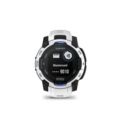 Instinct 3 - 45mm, Solar, Whitestone, Whitestone silicone band