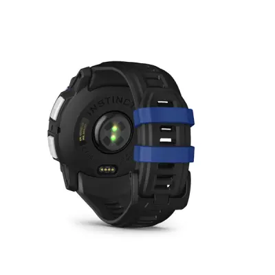 Instinct 3 - 50mm, Solar, Whitestone, Black silicone band 