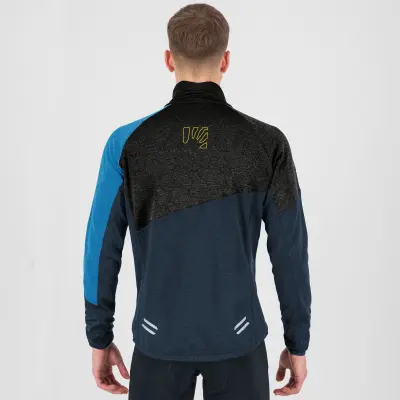 Karpos VAL VIOLA FULL-ZIP flíska Midnight/Black/Diva Blue