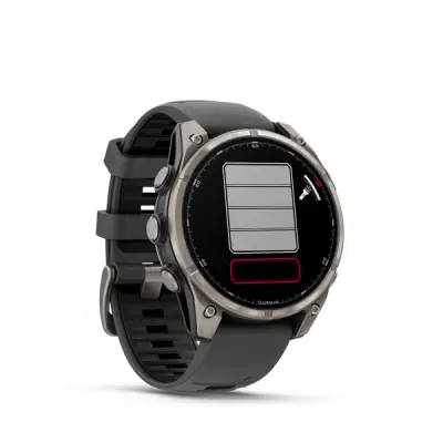 fenix 8 Pro - 47mm, AMOLED, Sapphire, Titanium, Graphite/Black band