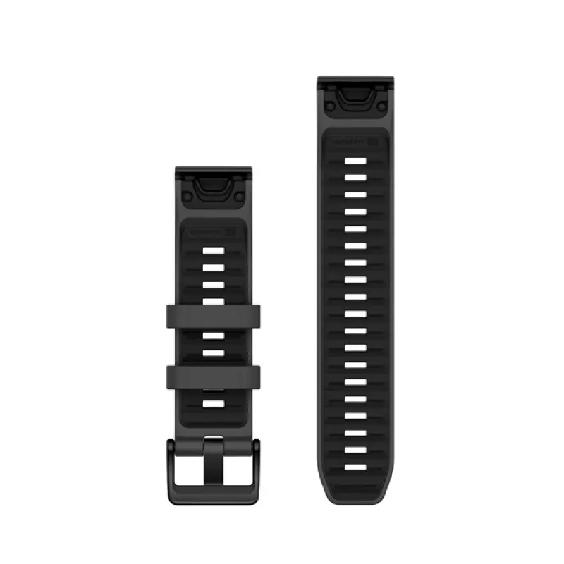 Silikonový remienok QuickFit 22 - Graphite/Black