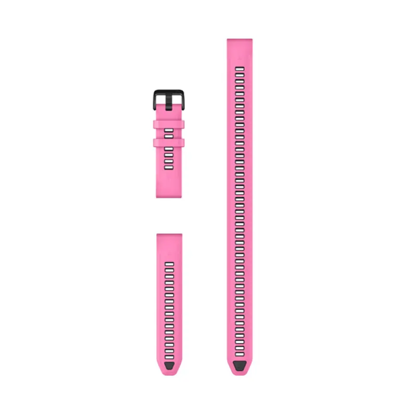 Silikonový remienok QuickFit 20 - Pink Aurora (+ extra dlhý remienok)